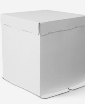 Коробка для торта  белая 50х50х50см, гофрокартон