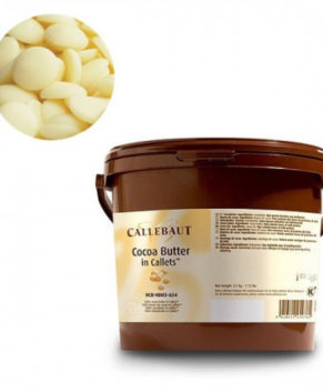 Какао-масло в галетах Cocoa butter Barry Callebaut, 100гр