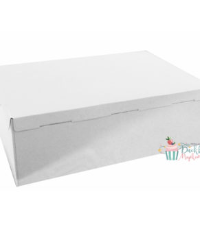 Коробка для торта с окном, 60х40х20см белая