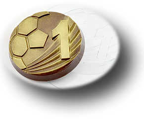 Пластиковая форма для шоколада, Медаль лучший футболист