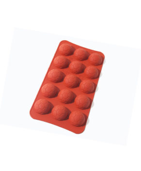 Силиконовая форма для конфет Футбольный мяч, 15 ячеек