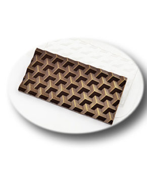 Пластиковая форма для шоколада Плитка Кубики Экстра