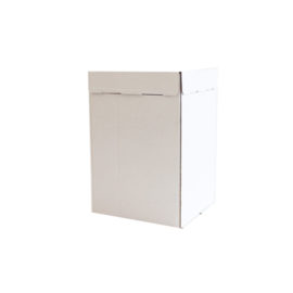 Коробка для торта с окном 36х36х45см, белая