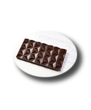 Пластиковая форма для шоколада, Плитка Пирамидки