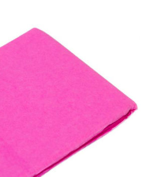 Бумага упаковочная Тишью, Ярко-розовая 10 листов