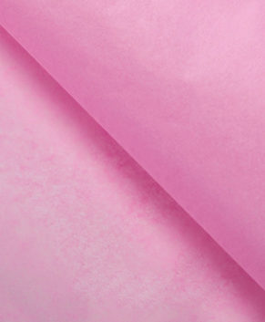 Бумага упаковочная Тишью, Розовая 10 листов