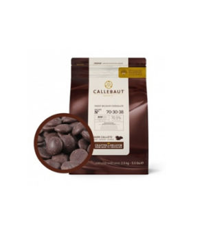 Шоколад темный Barry Callebaut горький в галетах (70,5% какао)