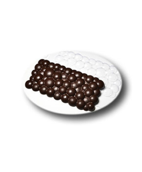 Пластиковая форма для шоколада  Плитка Пузырьки