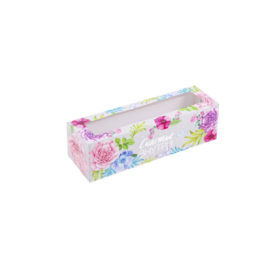 Коробка для макарон 18х5,5х5,5см Счастье внутри