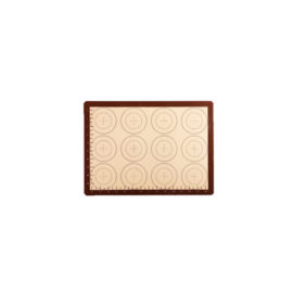 Силиконовый армированный коврик для макаронс большие круги  42×29,5см