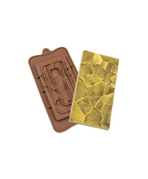 Силиконовая форма для шоколада Ломаная плитка