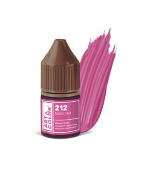 Гелевый жирорастворимый краситель Бабл гам (Art Color choco),12мл