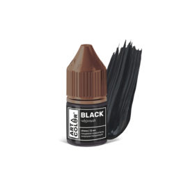 Гелевый жирорастворимый краситель Черный (Art Color choco),12мл