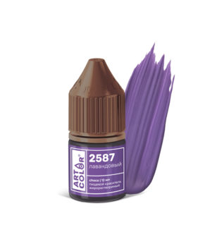 Гелевый жирорастворимый краситель Лавандовый (Art Color choco),12мл